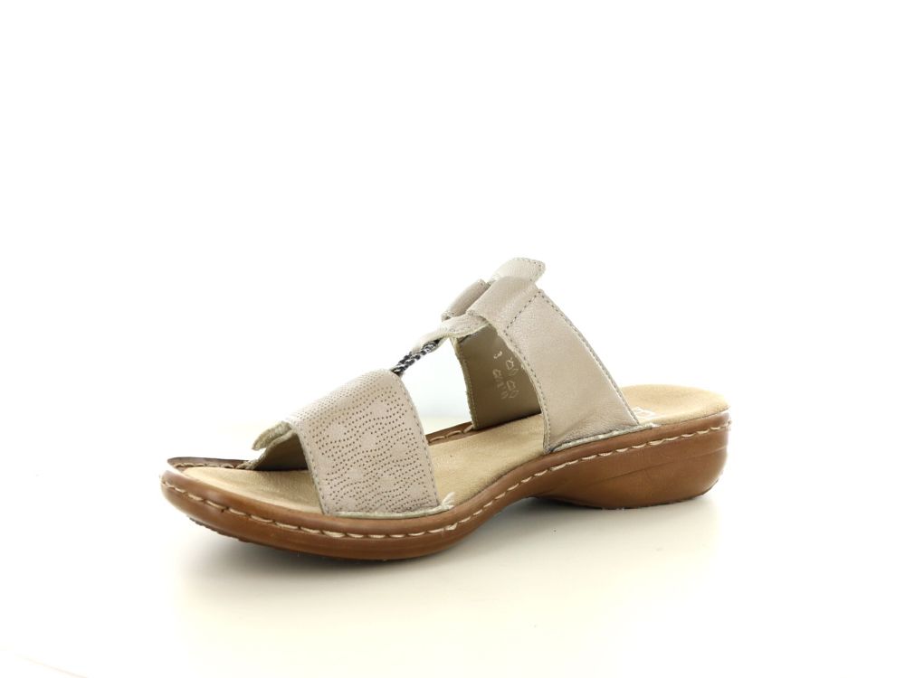 Rieker Damessandalen V3692, slip-on, zwart, 42 EU : Rieker Rieker Damessandalen V3692, slip-on, zwart, 42 EU : Rieker
